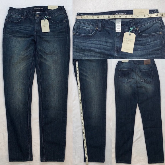Maurices Denim - Maurices NWT 3/4 REG medium wash jeans